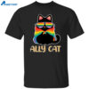Lgbt Ally Cat Be Kind Gay Shirt