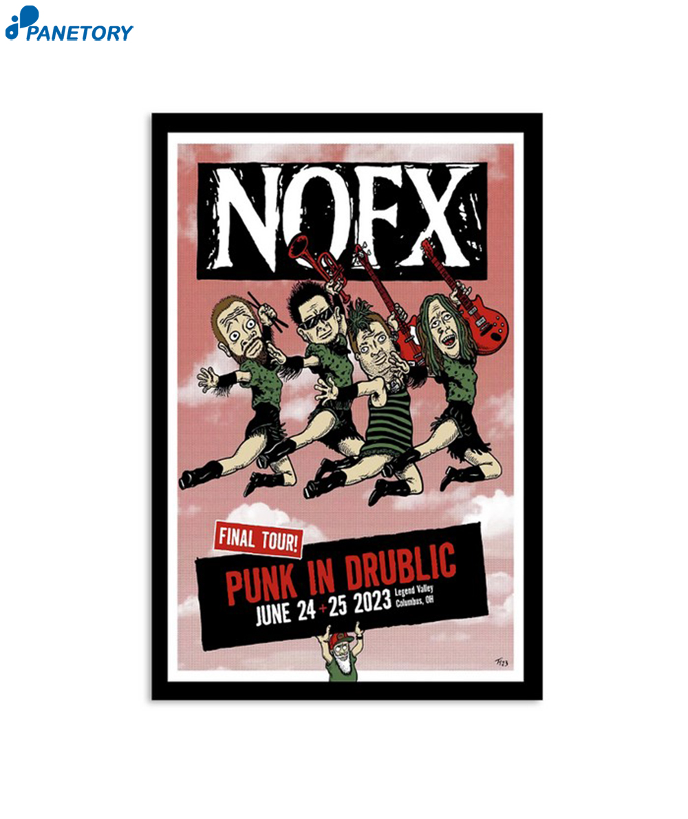 Nofx Tour 2023 Legend Valley Poster