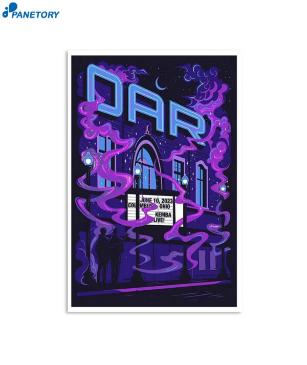 O.a.r Columbus Ohio June 10 2023 Poster