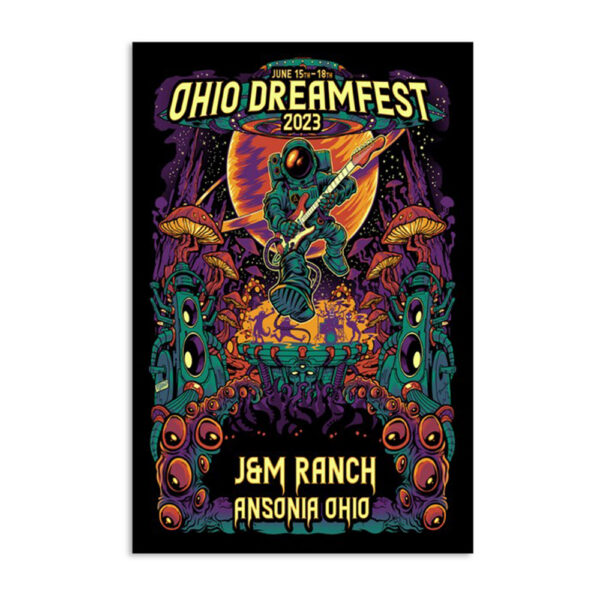 Ohio Dreamfest J&m Ranch Ansonia June 15 2023 Poster