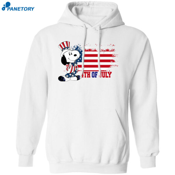 Patriotic Snoopy 4Th Of July Retro Shirt