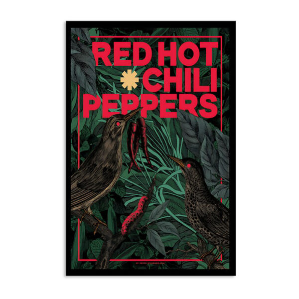 Red Hot Chili Peppers 2023 Poster