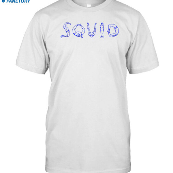 Squid 'o Monolith' White Logo Shirt