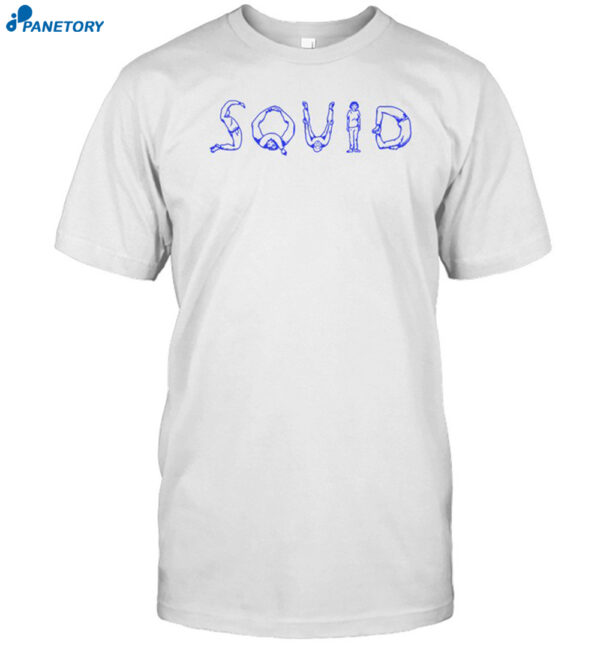 Squid 'O Monolith' White Logo Shirt