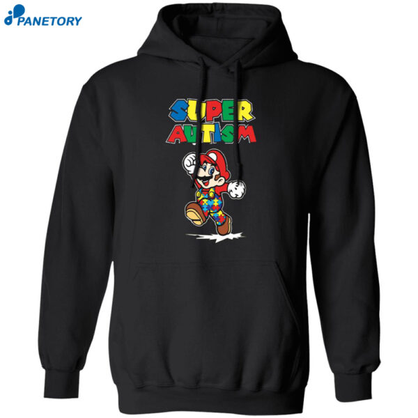Super Mario Super Autism Shirt