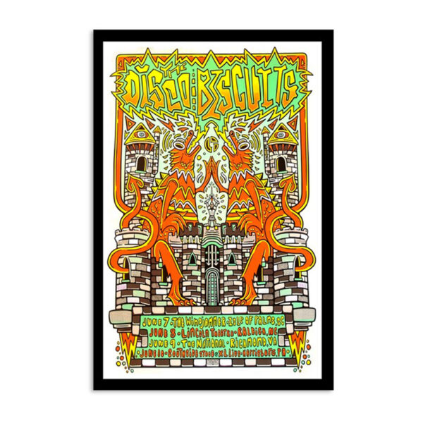 The Disco Biscuits Tour June 2023 Poster