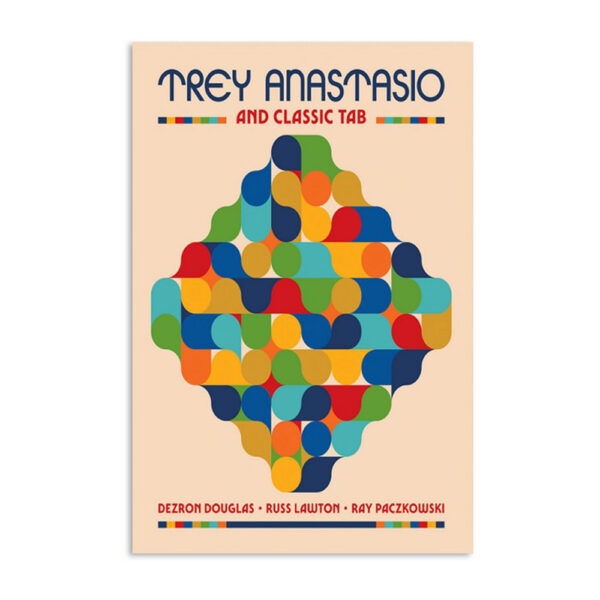 Trey Anastasio And Classic Tab Douglas Russ Lawton 2023 Poster