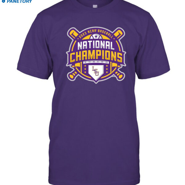 Lsu Baseball 2023 National Champions Shirt