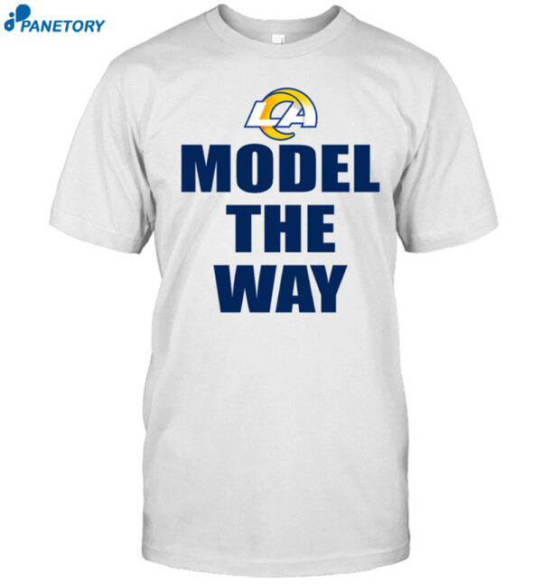 Andrew Siciliano Model The Way Shirt