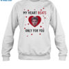 Comfort Lando My Heart Beats Only For You Shirt 1
