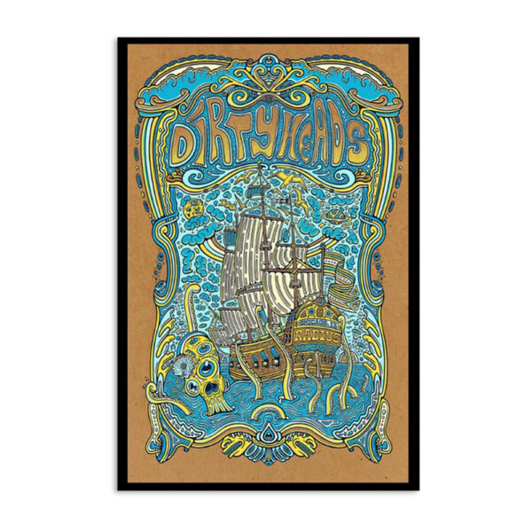 Dirty Heads Chicago Event Tour July 7 2023 Poster