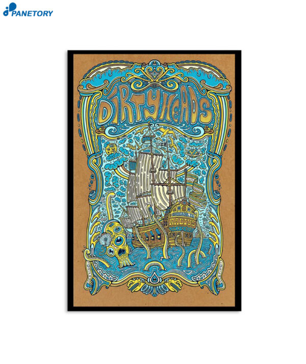 Dirty Heads Chicago Event Tour July 7 2023 Poster