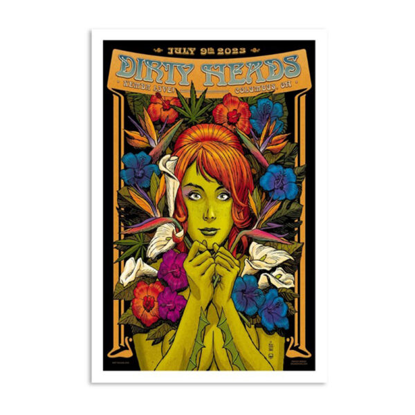 Dirty Heads Kemba Live Columbus Oh July 9 2023 Poster