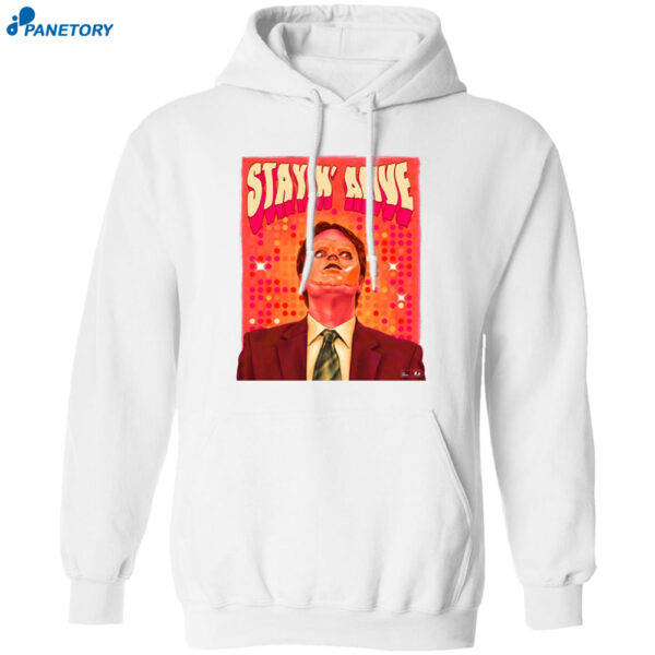 Dwight Schrute Cpr Stayin Alive Shirt