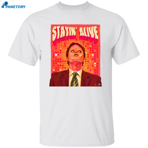 Dwight Schrute Cpr Stayin Alive Shirt