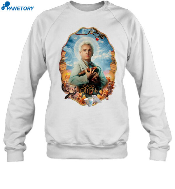 Good Omens Aziraphale Tea Cup T-shirt