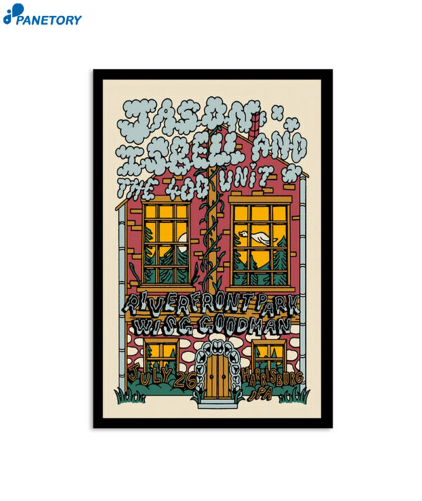 Jason Isbell And The 400 Unit Harrisburg Pa 2023 Poster