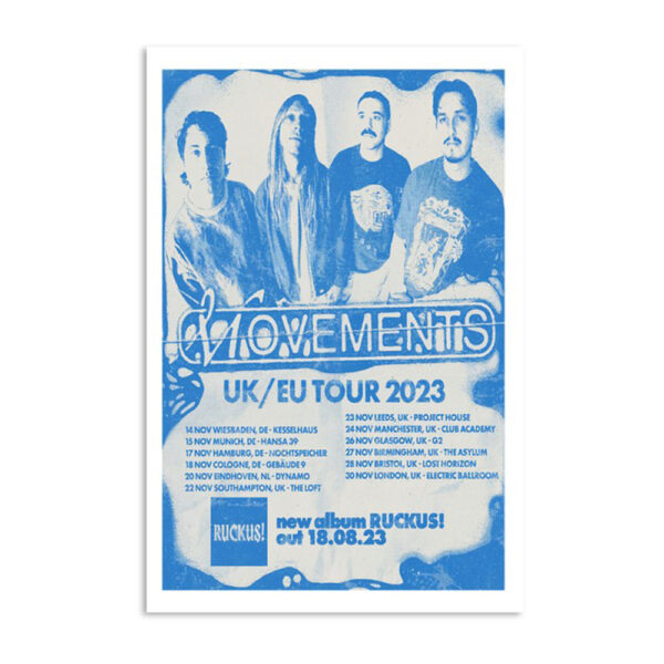 Movements Uk Eu 2023 Tour Poster