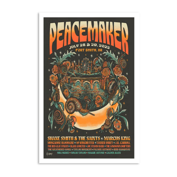 Peacemaker Festival Fort Smith July 28 2023 Poster