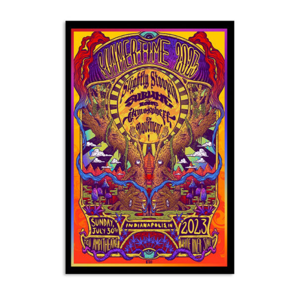 Slightly Stoopid Indianapolis July 30 2023 Poster