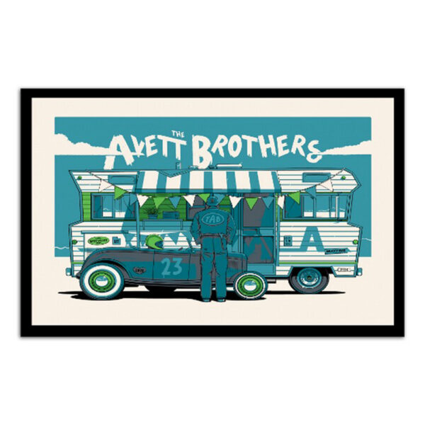 The Avett Brothers West Valley City Ut July 19 23 Poster