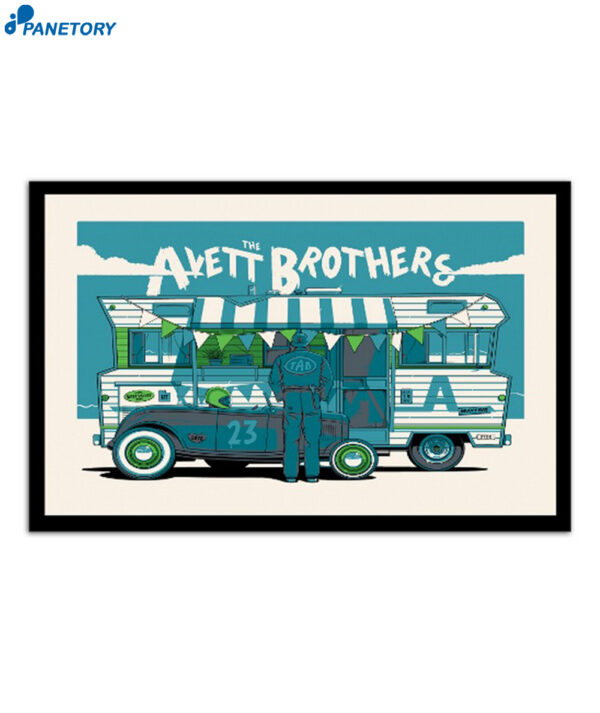 The Avett Brothers West Valley City Ut July 19 23 Poster