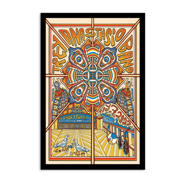 Trey Anastasio Band Stone Pony Summer Stage 07 07 2023 Poster