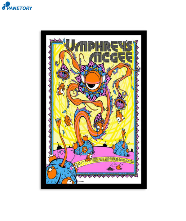 Umphrey's Mcgee Frederik Meijer Gardens July 2 2023 Poster