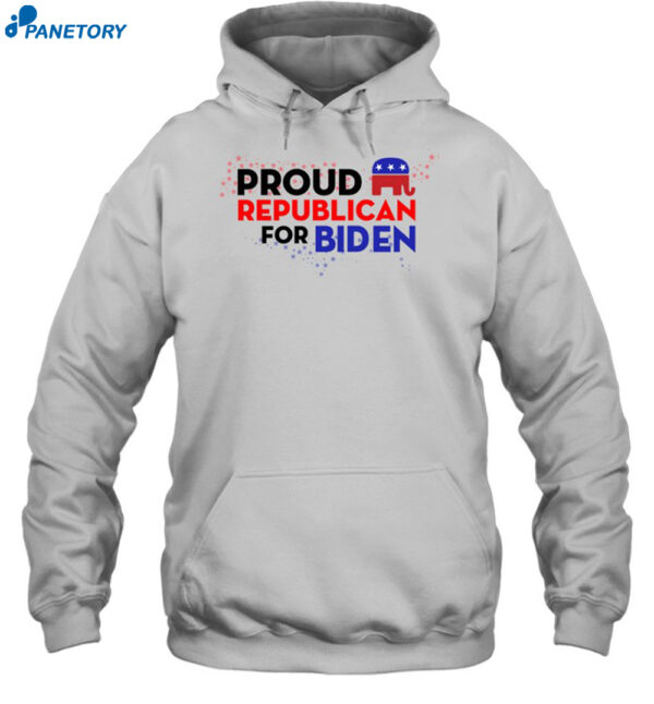 Alex Cole Proud Republican For Biden Shirt