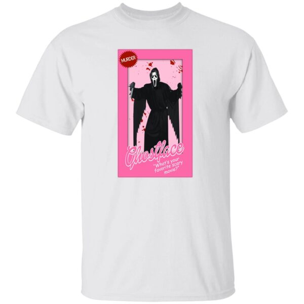 Barbie Ghostface What's Your Favorite Scary Movie Shirt