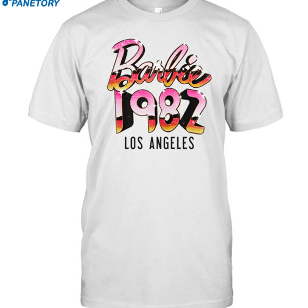 Barbie Movie Dita Karang Barbie 1982 Los Angeles Shirt