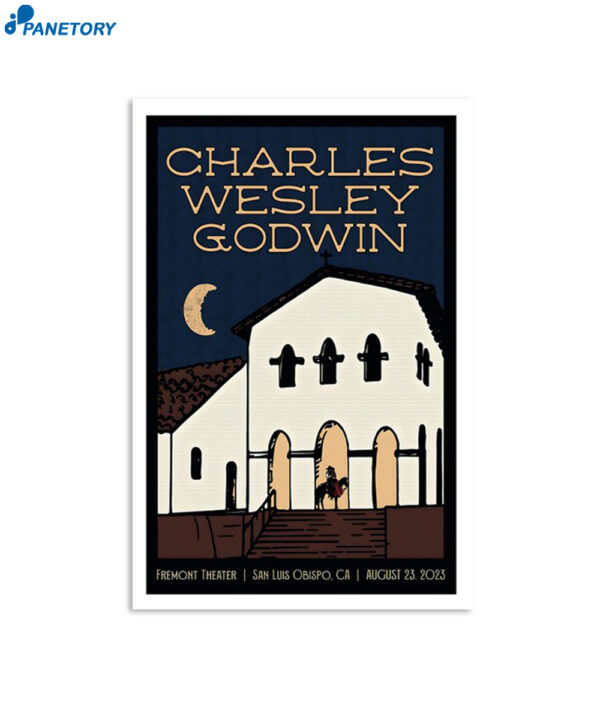 Charles Wesley Godwin Tour At Fremont Theater Aug 23 2023 Poster