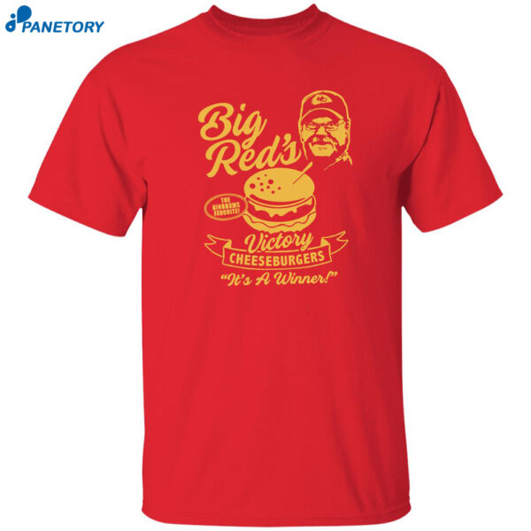 Chiefs Andy Reid Big Reds Cheeseburger Shirt