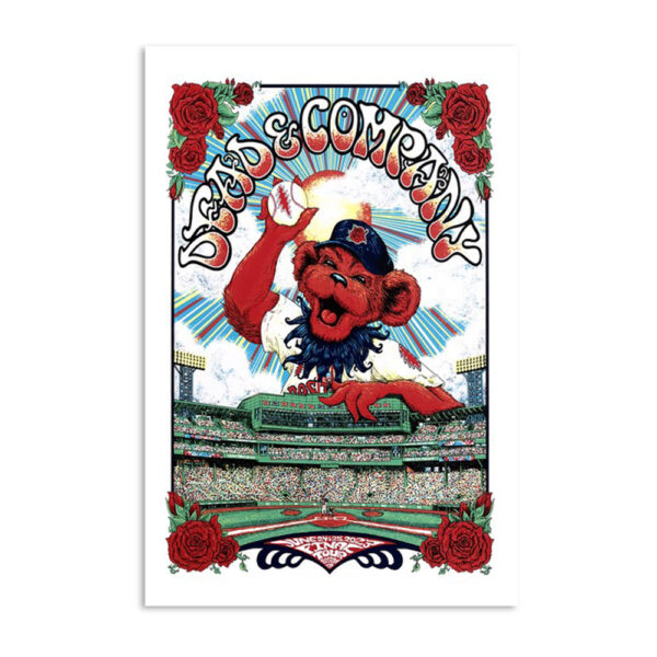 Dead & Company Boston Ma June 24 2023 Poster