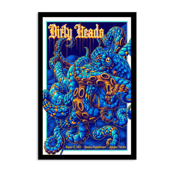 Dirty Heads Tour Apopka Fl 2023 Poster