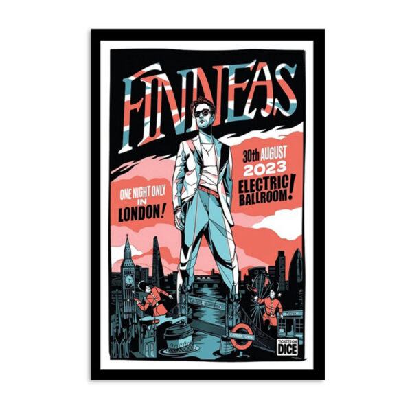 Finneas One Night Only In London August 30 2023 Poster