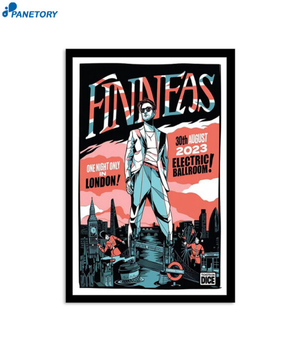 Finneas One Night Only In London August 30 2023 Poster