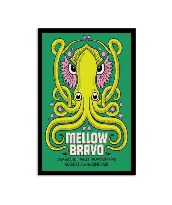 Mellow Bravo Cambridge Ma August 5 2023 Poster