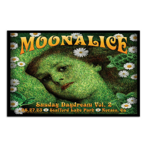 Moonalice Sunday Daydream Vol 2 Stafford Lake Park Novato CA Aug 27 2023 Poster