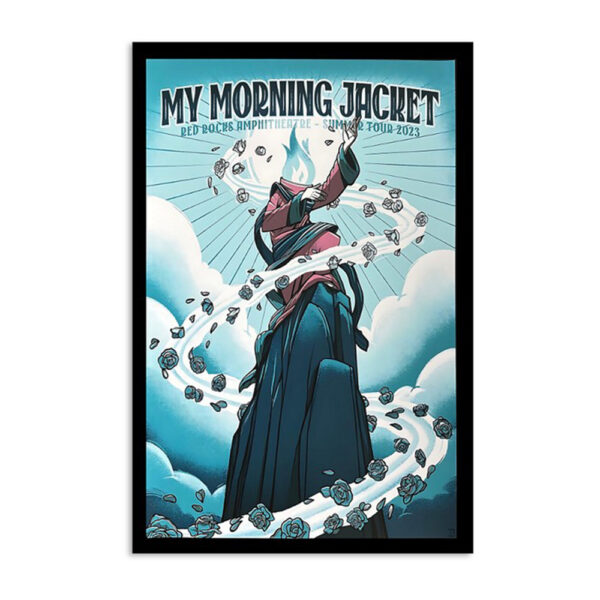 My Morning Jacket Summer Tour 2023 At Red Rocks Amphitheatre Poster