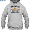 One Bite Pizza Everyone Knows The Rules Shirt 2