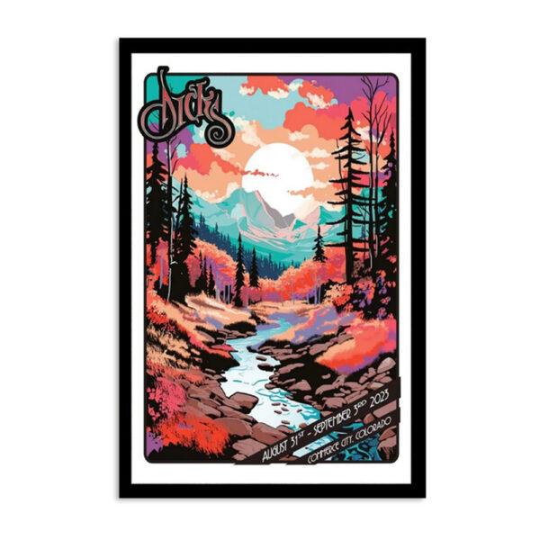 Phish At Dick's Sporting Goods Park Commerce City Co Aug 2023 Poster