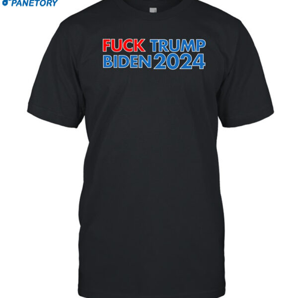 Pizzaslime Fuck Trump Biden 2024 Shirt