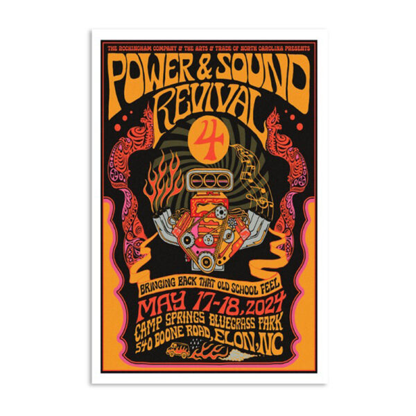 Power & Sound Revival Elon Nc May 17 2023 Poster