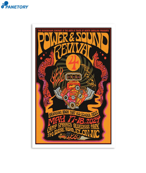 Power &Amp; Sound Revival Elon Nc May 17 2023 Poster