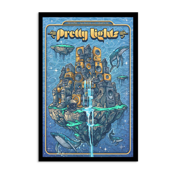 Pretty Lights At The Eastern In Atlanta Ga August 2023 Poster