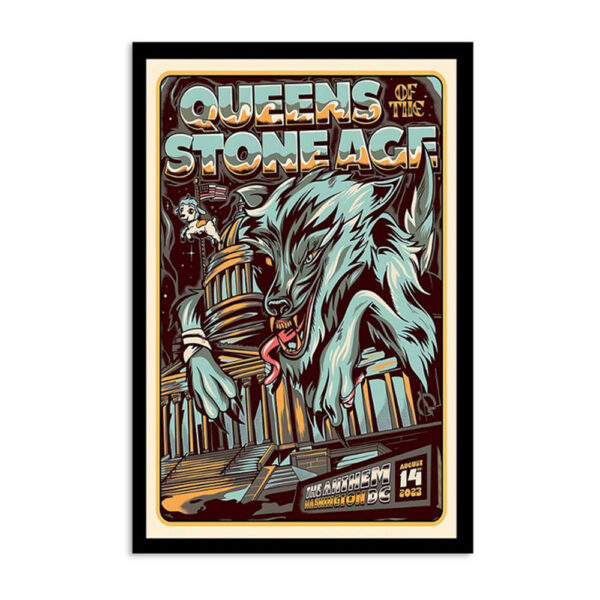 Queens Of The Stone Age The Anthem Washington Dc August 14 2023 Poster