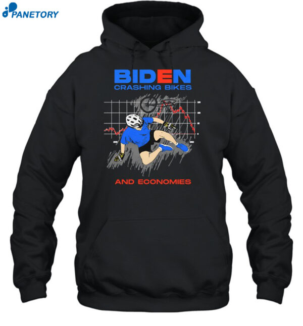 Shaneyy Ricch Biden Crashing Bikes And Economies Shirt
