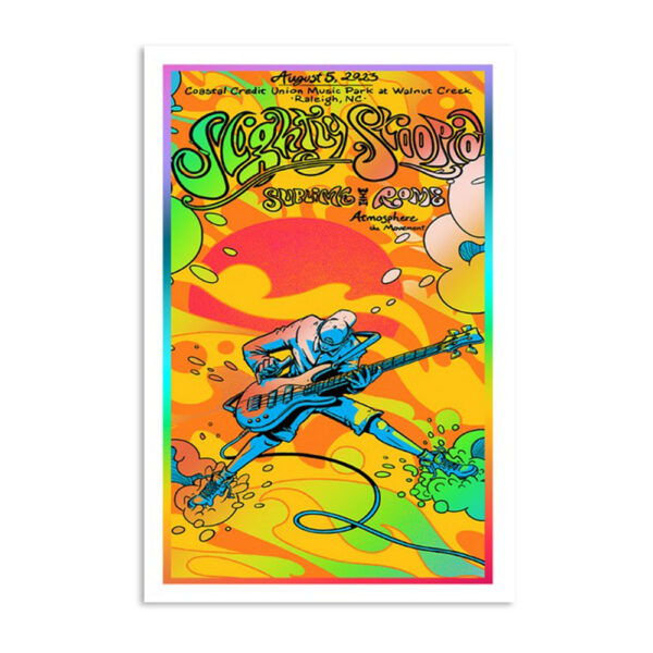 Slightly Stoopid Raleigh Nc 2023 Poster