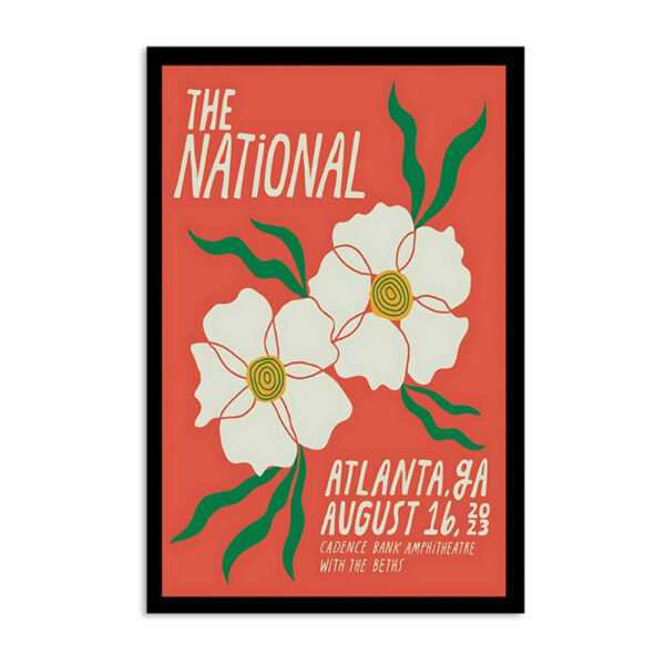 The National Cadence Bank Amphitheatre Atlanta Ga August 16 2023 Poster